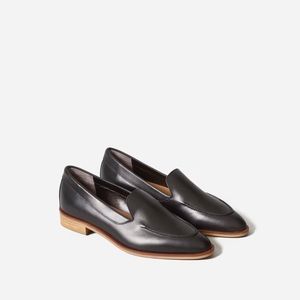 New Everlane The Modern Leather Loafer Black Size 9